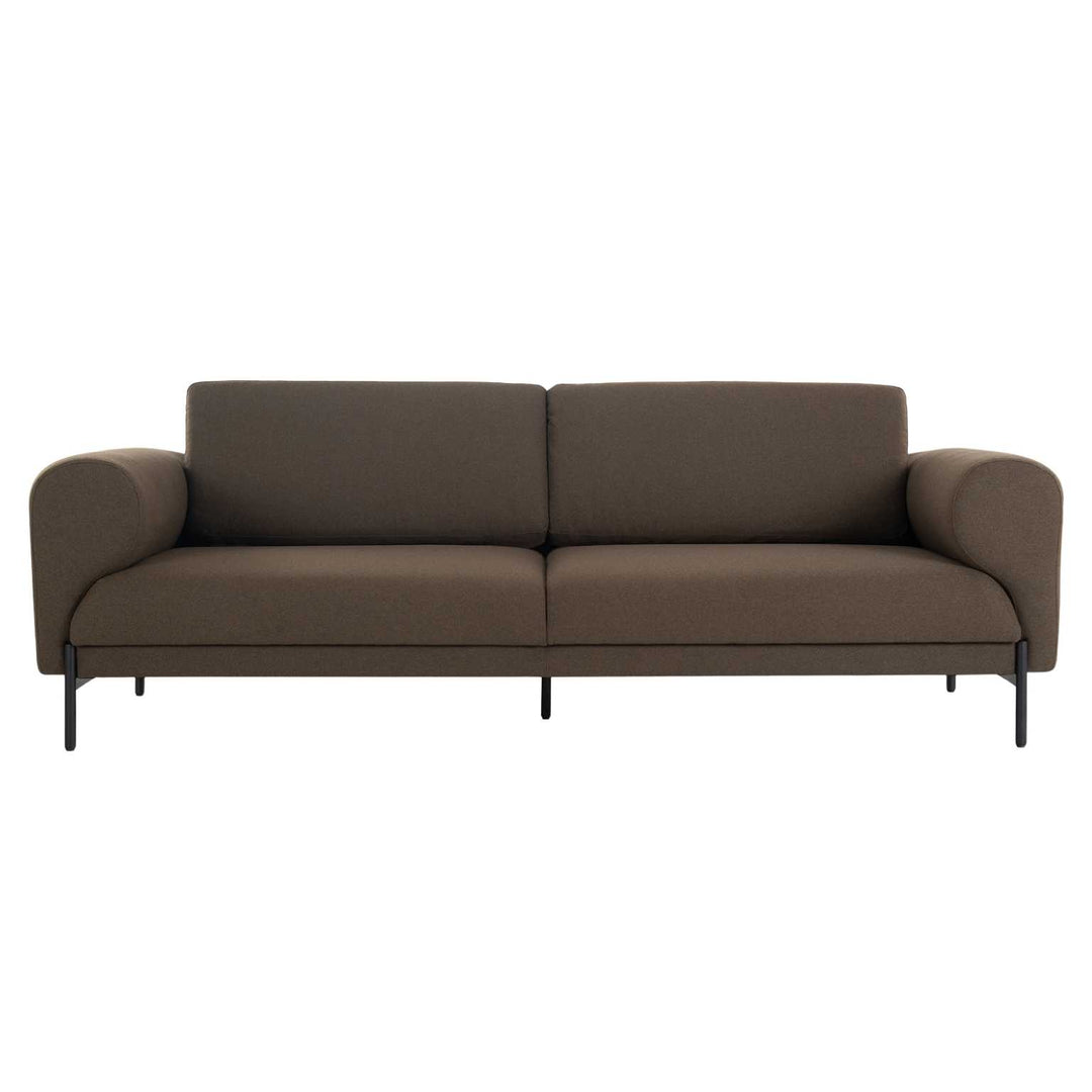 Maggie 2-Personen-Sofa - Velour Lux Moosgrün