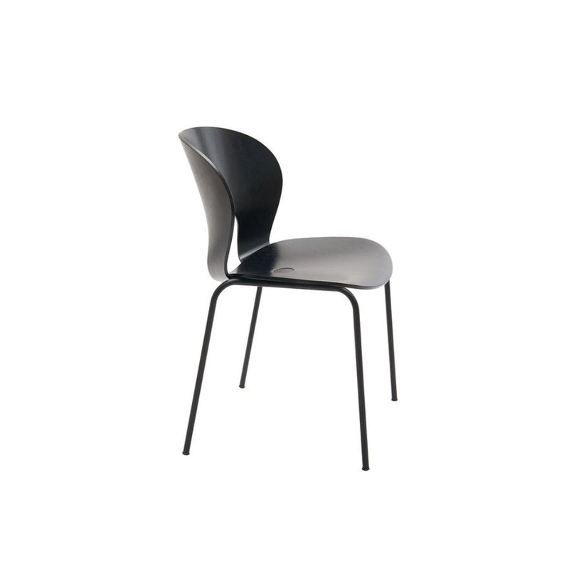 Magnus Olesen Ø Chair, Sort/Krom