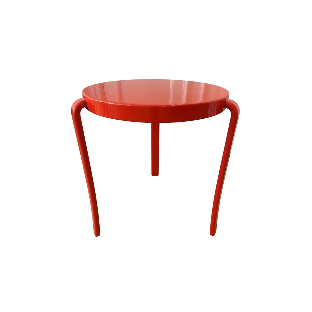 Magnus Olesen 8000 Cafébord Ø60, Retro Red High Gloss