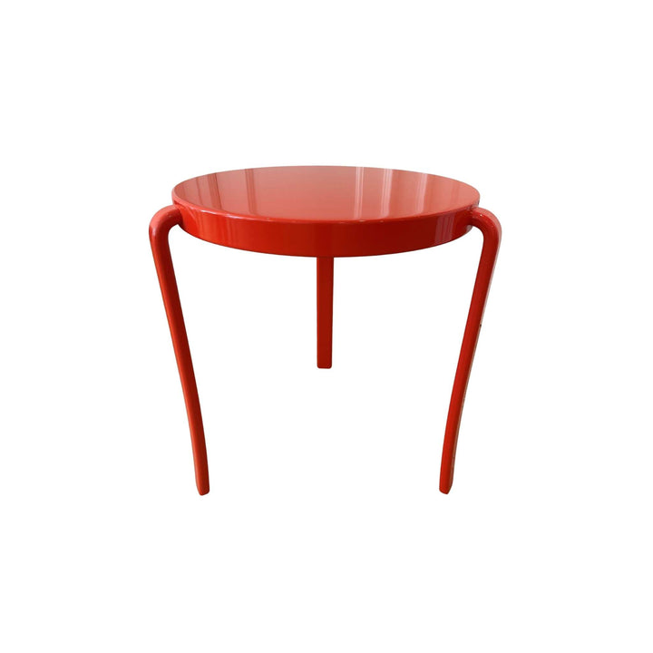 Magnus Olesen 8000 Cafébord Ø60, Retro Red High Gloss