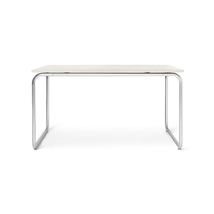 Marlon Sofabord 70 x 70 - Sand Stone / Chrome
