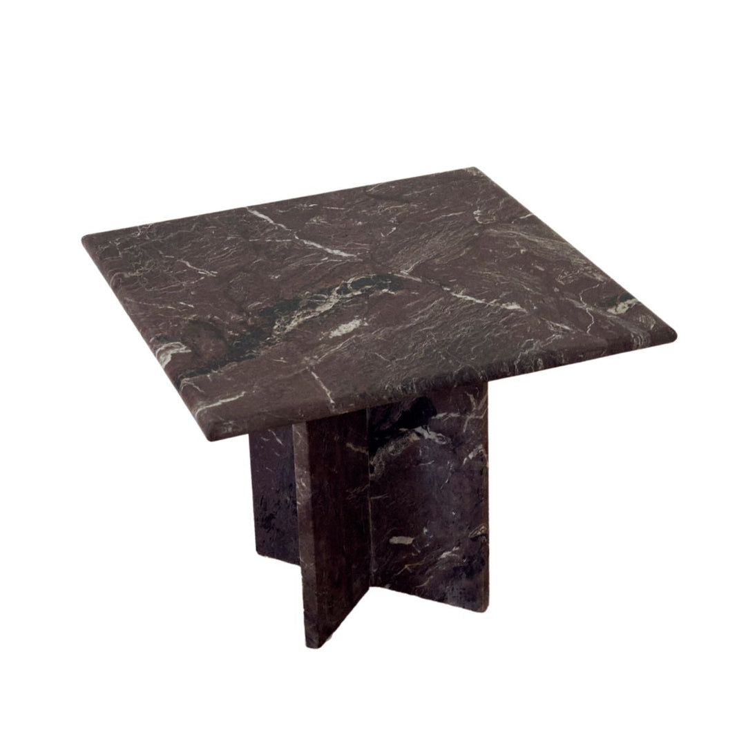 MarmoMarmo Sidebord, Rosso Levanto Marmor