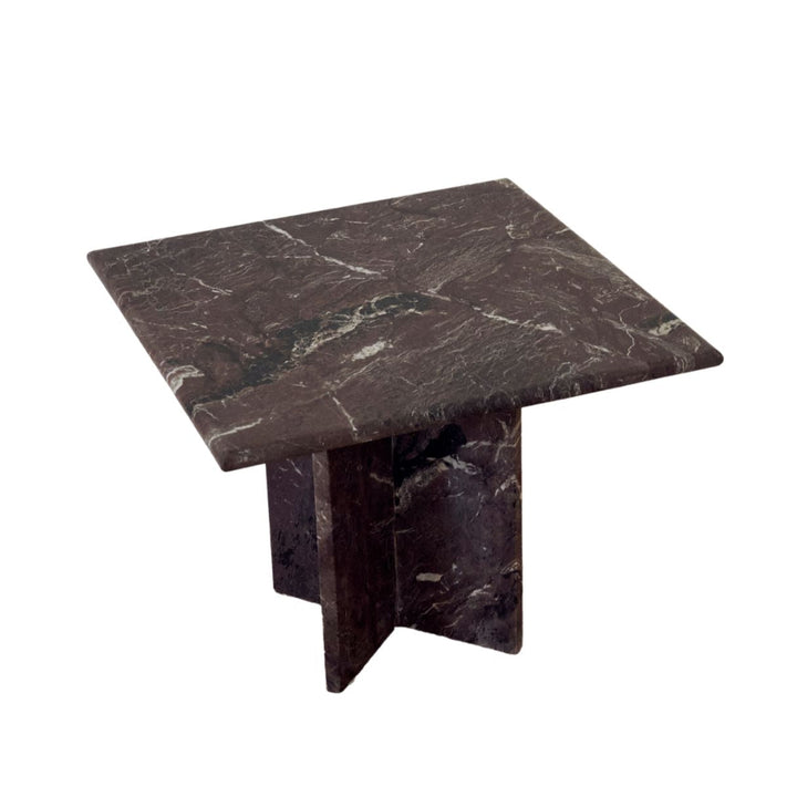 MarmoMarmo Sidebord, Rosso Levanto Marmor