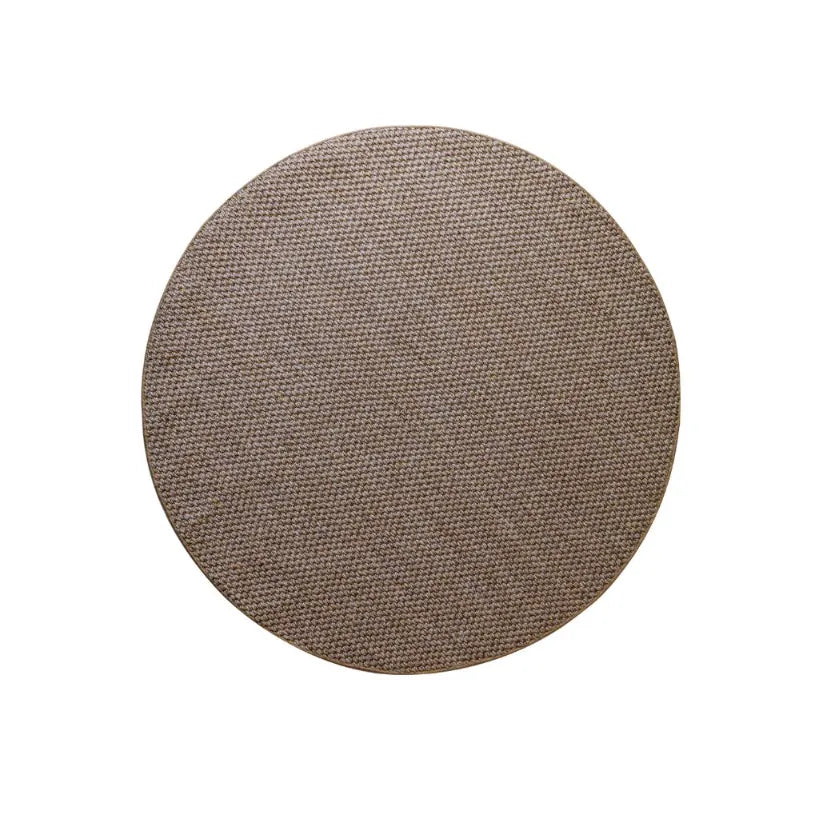 Massimo Belize Gulvtæppe Ø200, Taupe