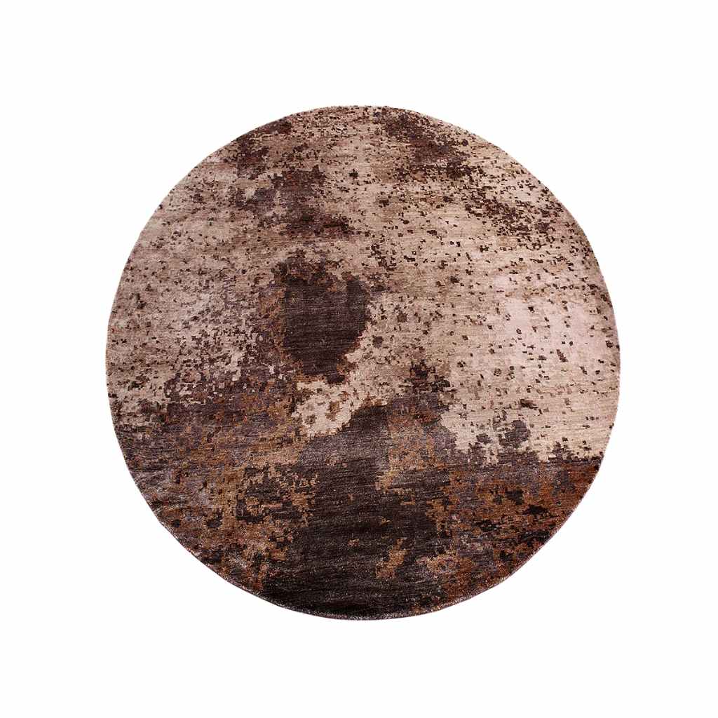 Massimo Copper Moon Teppich rund Ø240