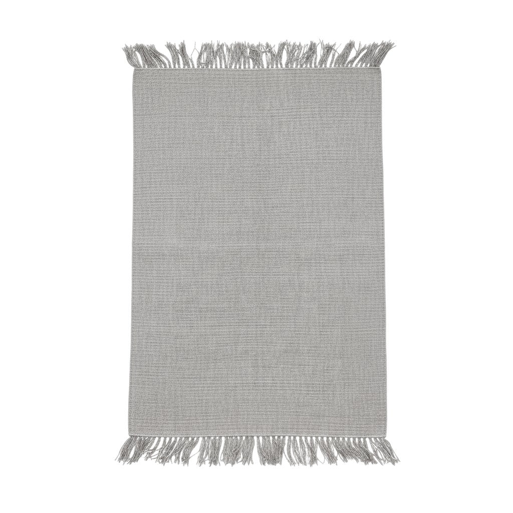 Massimo Handloomed Gulvtæppe 120x180, Grå