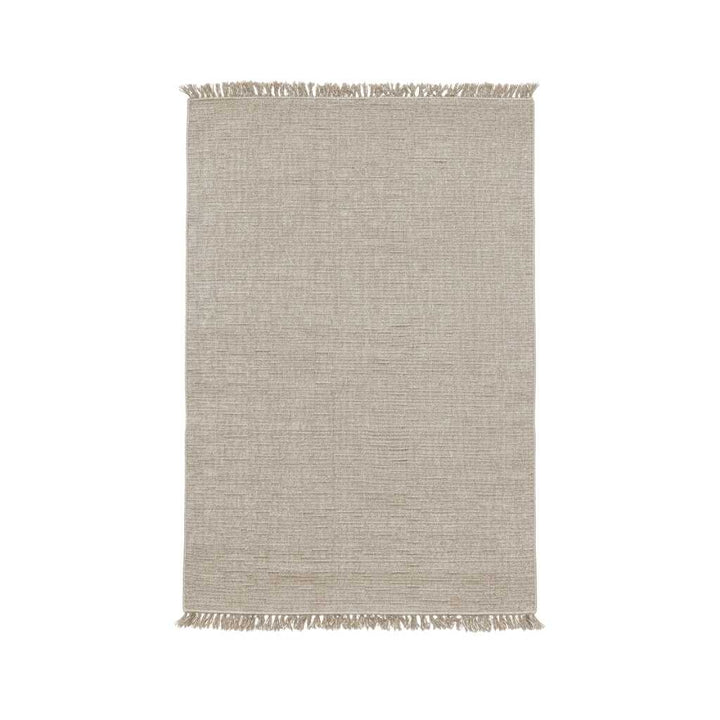 Massimo Handloomed Gulvtæppe 120x180, Mørk Beige