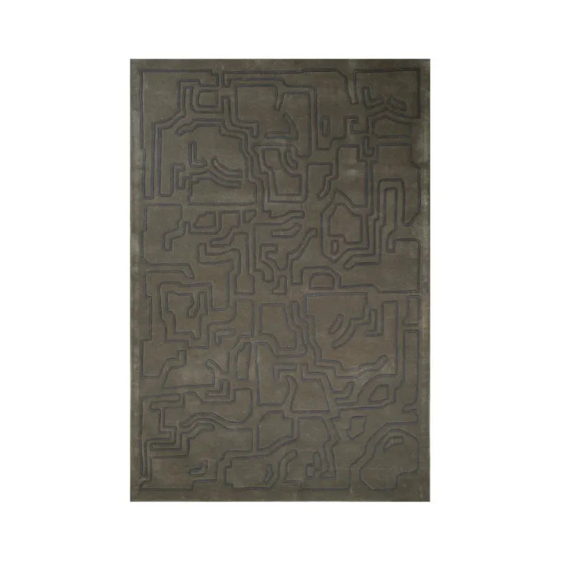 Massimo Structures 2.0 Gulvtæppe 200 x 300, Artic Green