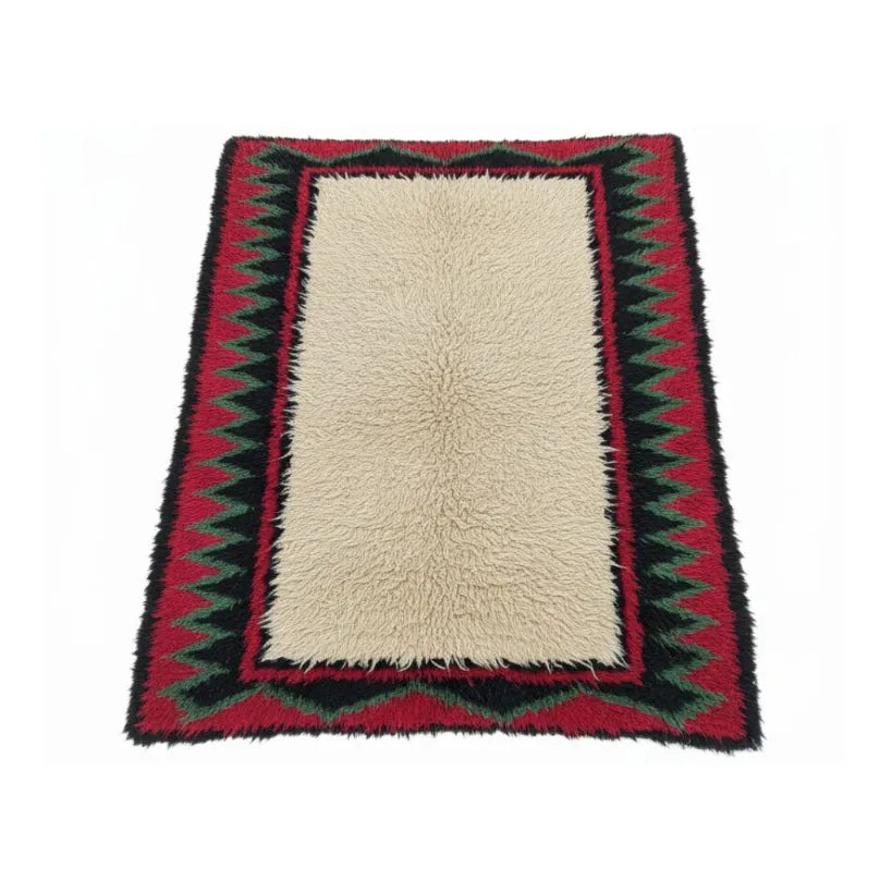 Massimo Vintage Rya Gulvtæppe 180 x 200