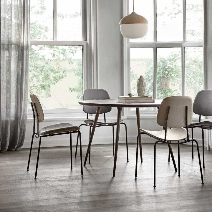 Mater Accent Spisebord Ø140, Gråbejdset Eg