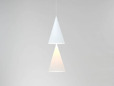 Michael Anastassiades Twin Peaks Down Pendel, Hvid