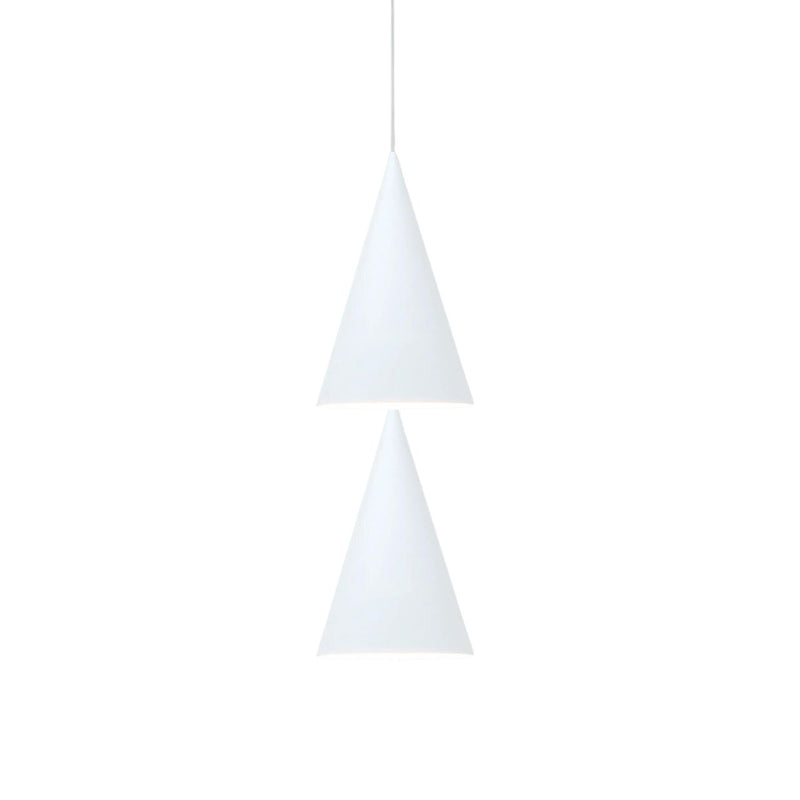 Michael Anastassiades Twin Peaks Down Pendel, Hvid