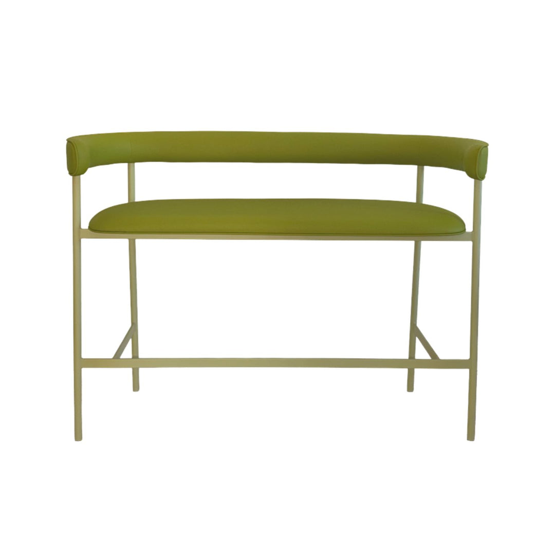 Møbel Copenhagen Font Bar Sofa H75 - Grøn Læder/Grøn