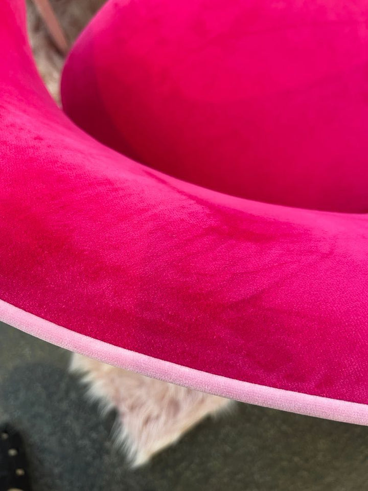 Møbel Copenhagen Font Sofa - Lyserød Fløjl/Lyserød