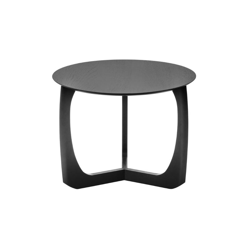 Møbel Copenhagen LILI Lounge Table Small Sofabord - Sortlakeret ask, Ø60cm