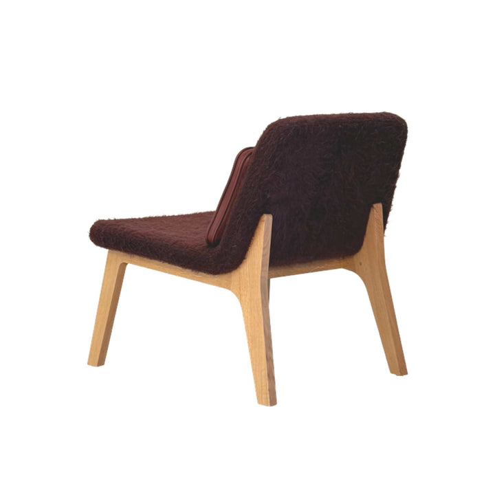 Møbel Copenhagen Lean Lounge Chair - Oiled Oak/Bordeaux/Bordeaux Leather