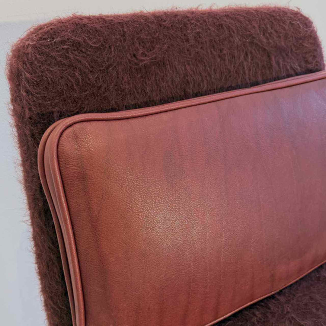 Møbel Copenhagen Lean Lounge Chair - Oiled Oak/Bordeaux/Bordeaux Leather