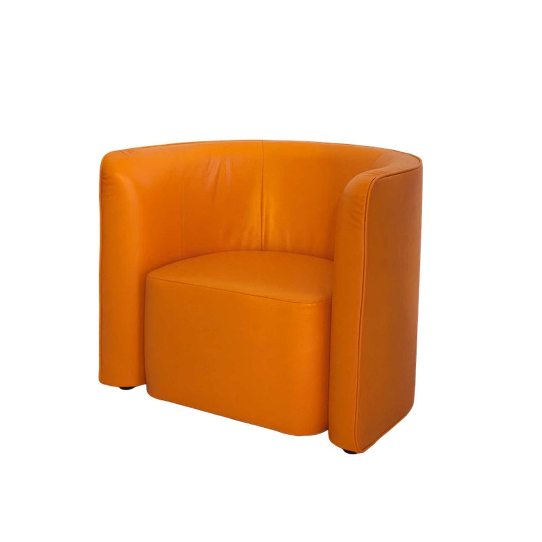 Møbel Copenhagen Taku Armchair - Orange Leather