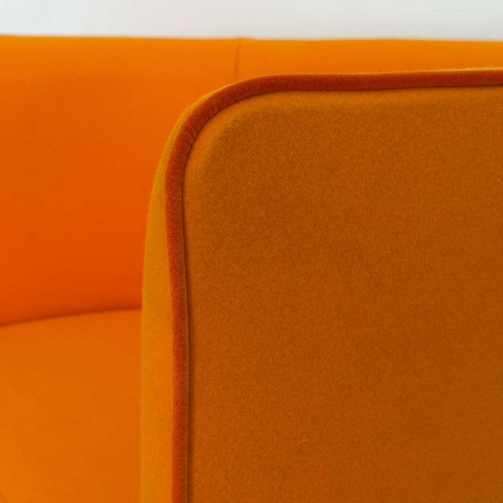 Møbel Copenhagen Taku Lænestol - Orange Uld