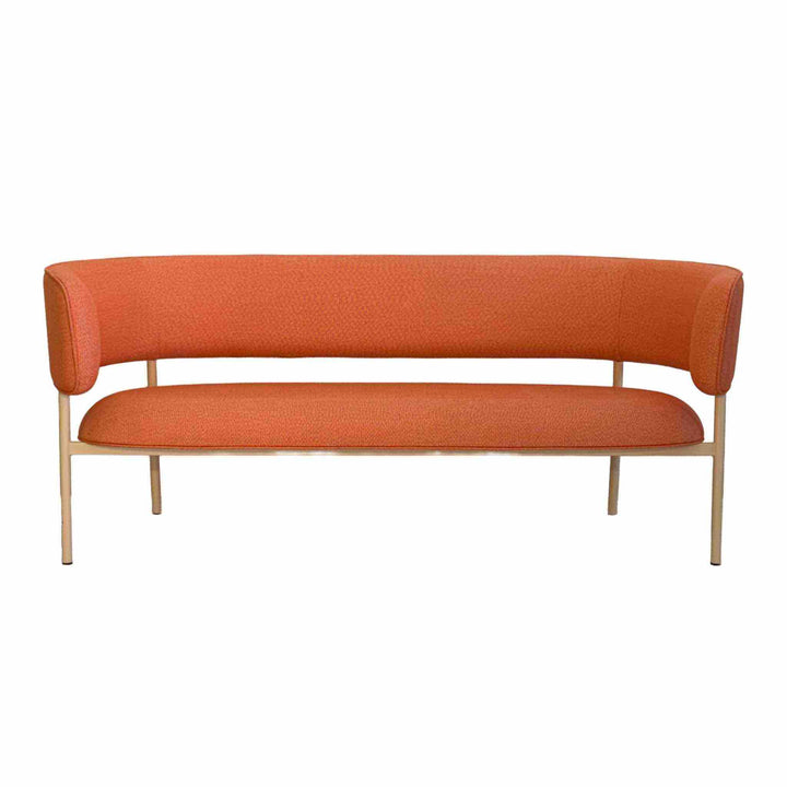 Møbel Copenhagen FONT Outdoor Lounge Sofa - Peach/Hvidt stel