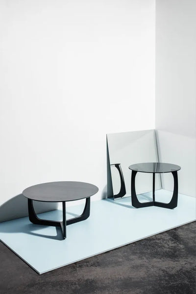 Møbel Copenhagen LILI Lounge Table Small Sofabord - Sortlakeret ask, Ø60cm