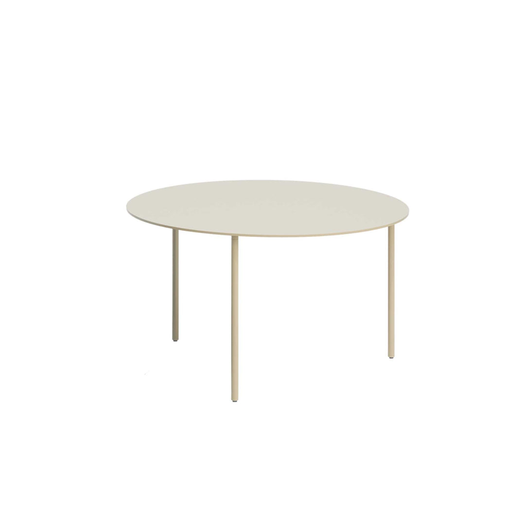 Møbel Copenhagen PAIR Table Large, Metal Sidebord - Light Ivory