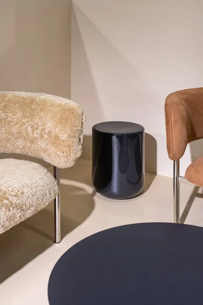 Møbel Copenhagen PAIR Table Small, Ceramic Sidebord - Gradient Ochre/Light Beige
