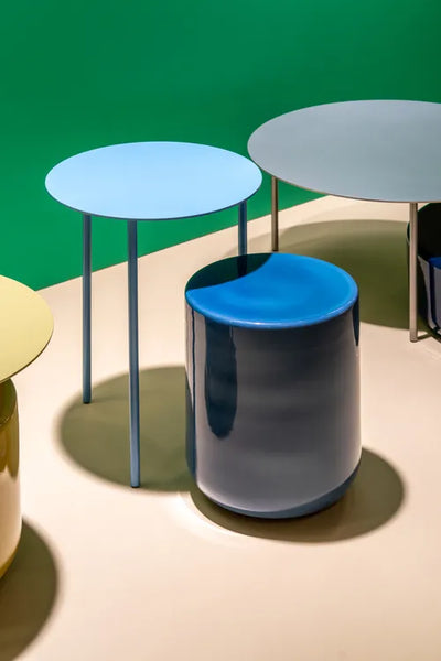 Møbel Copenhagen PAIR Table Small, Metal Sidebord - Pastel blue