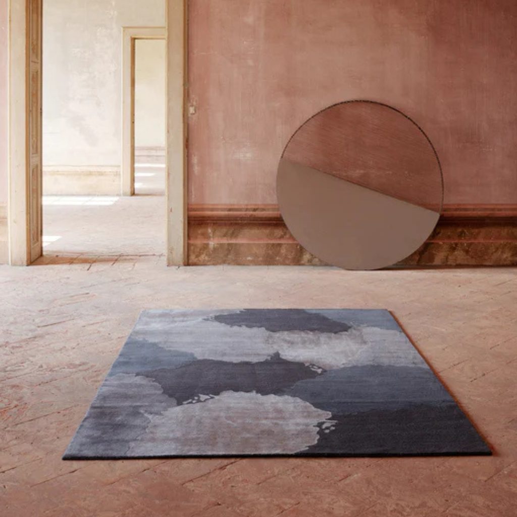 Linie Design Monu Gulvtæppe 140x200, Rose