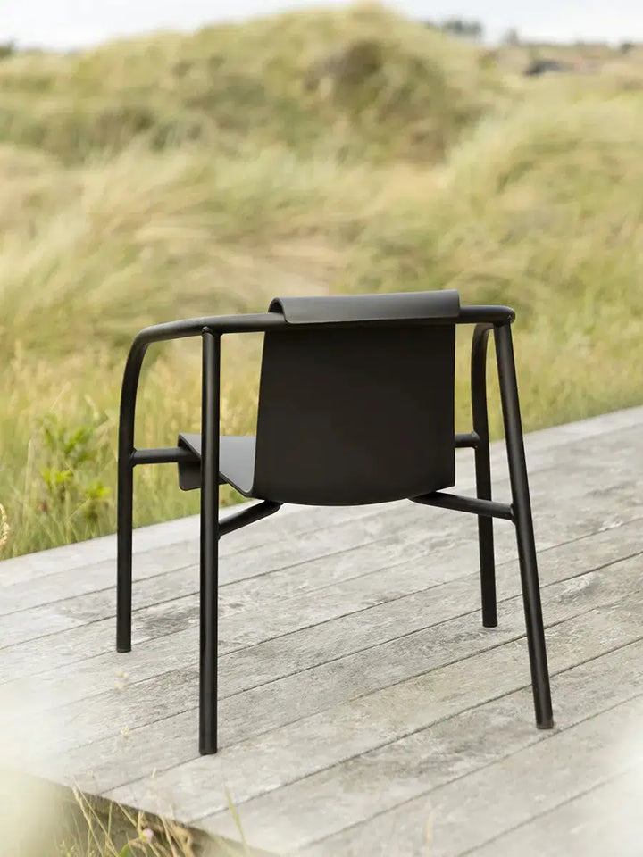 HOUE NAMI Dining Chair with Armrest, Havestol, Sort