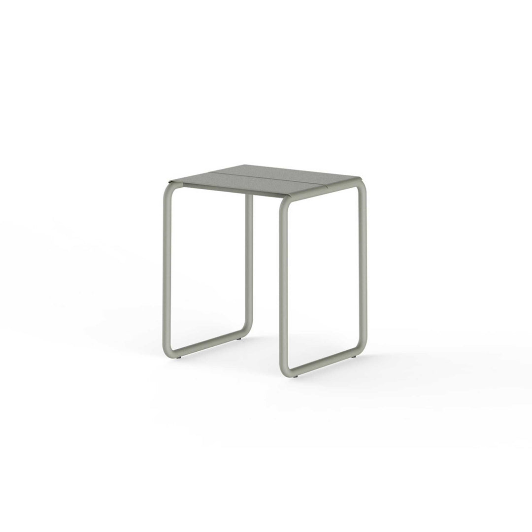 NINE Sine Stool Udendørs Skammel, Light Grey