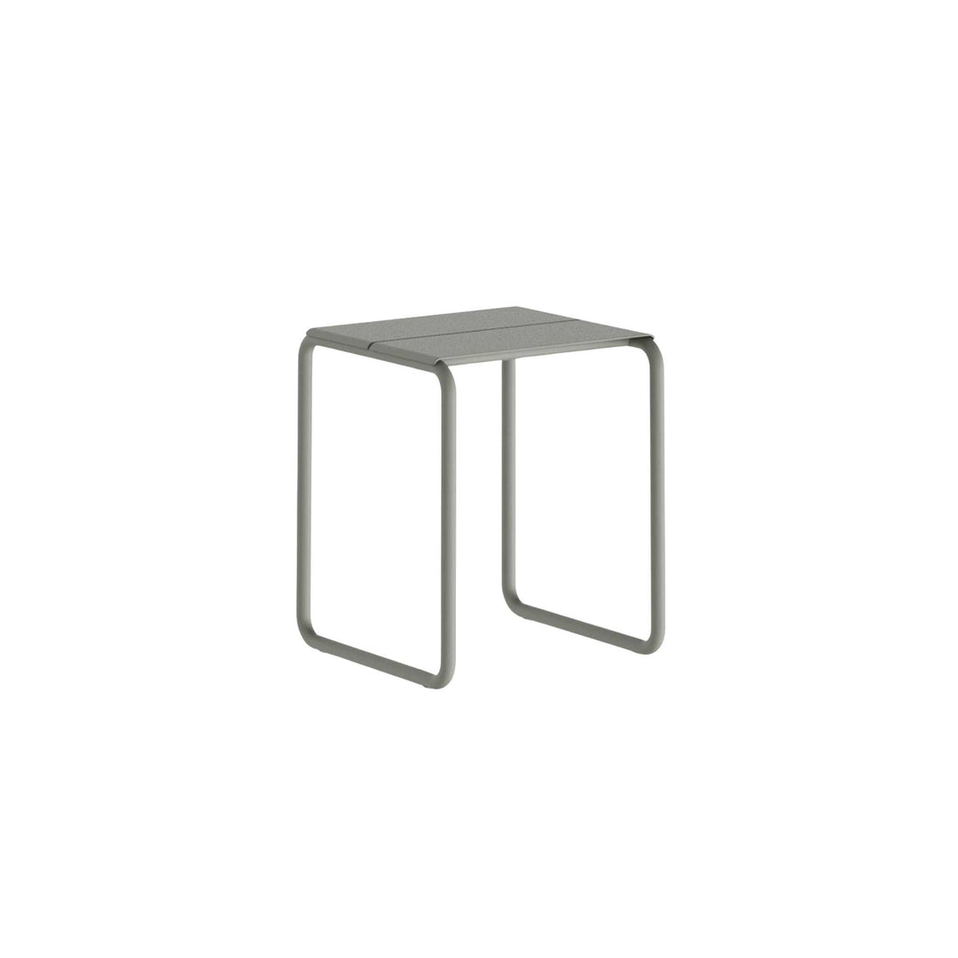 NINE Sine Stool Udendørs Skammel, Light Grey