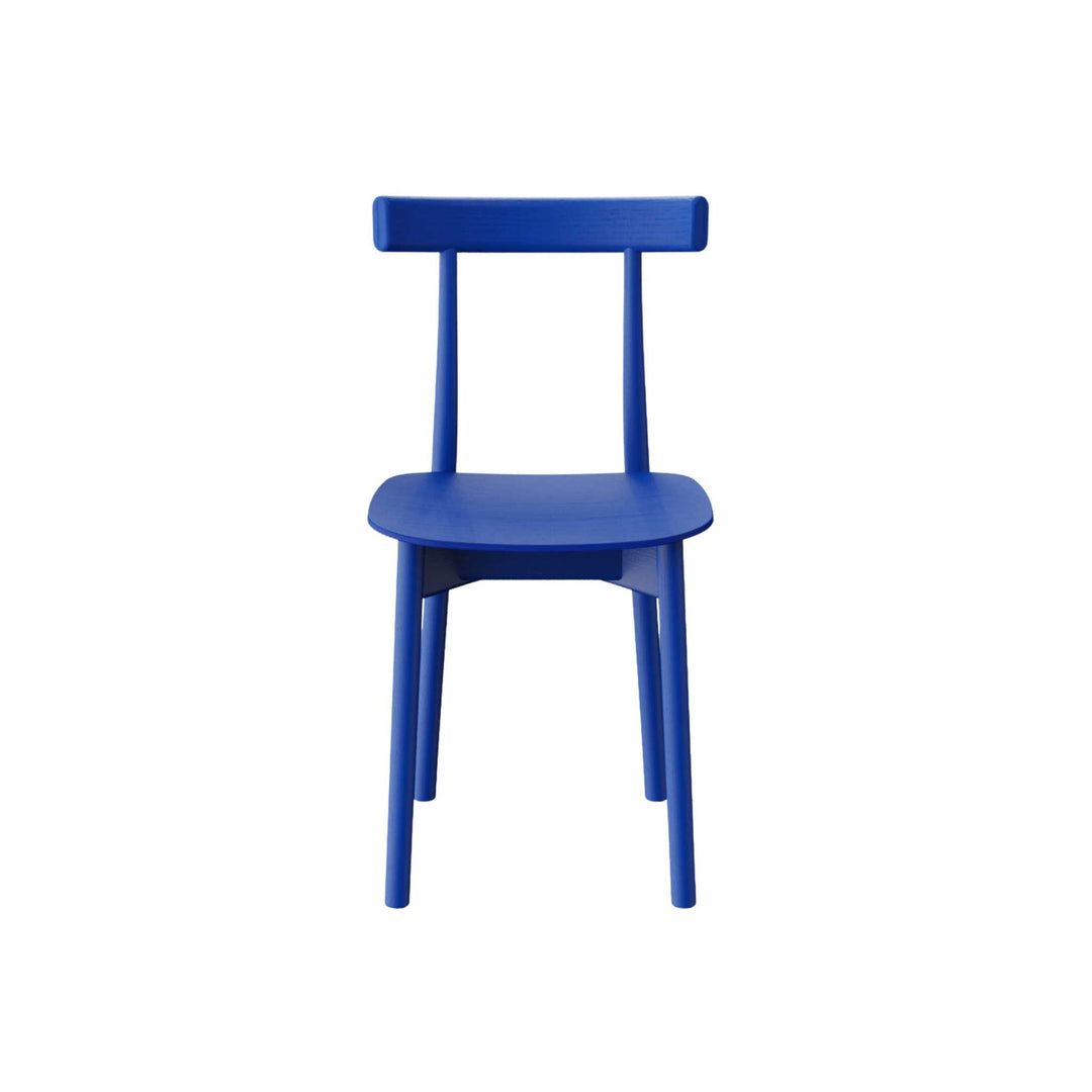 NINE Skinny Chair Stol, Blue Stained