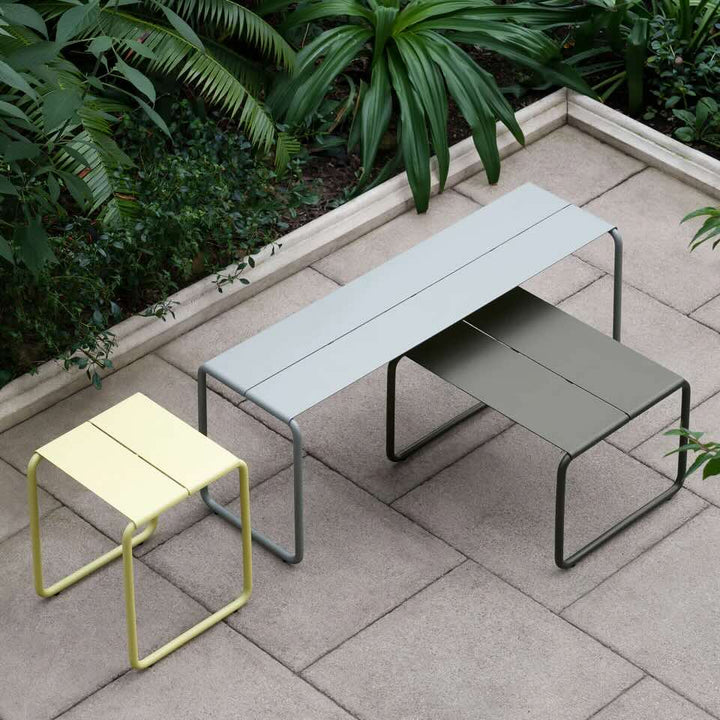 NINE Sine Ottoman Havebord, Dark Green