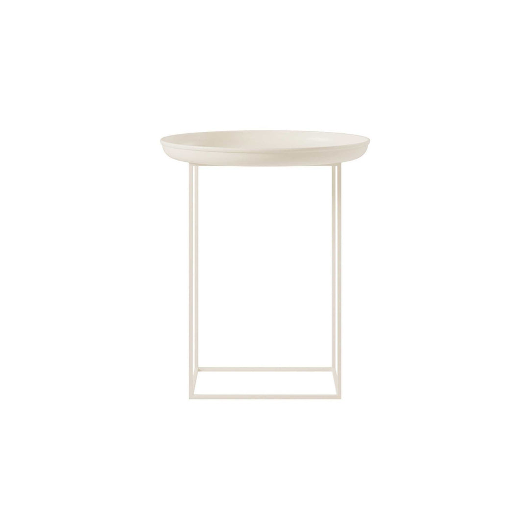 NORR11 Duke Sofabord Ø45, Antique White