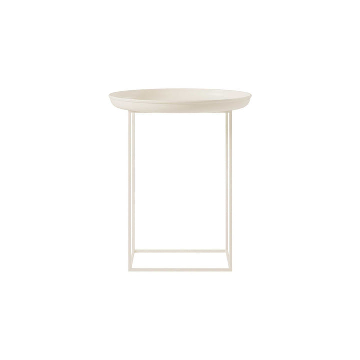 NORR11 Duke Sofabord Ø45, Antique White