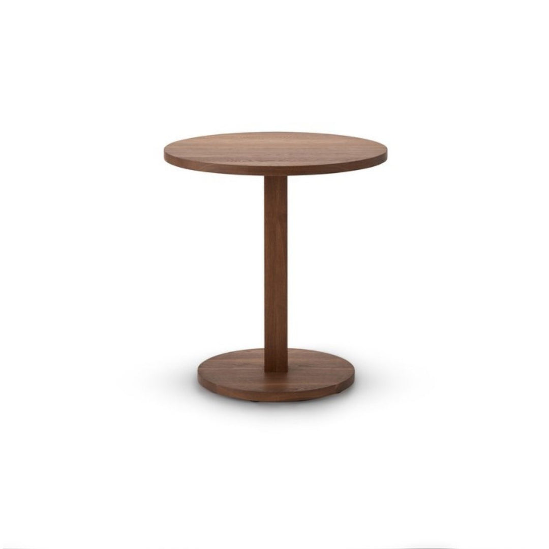 New Works Atlas Cafe Table Ø70, Smoked Oak