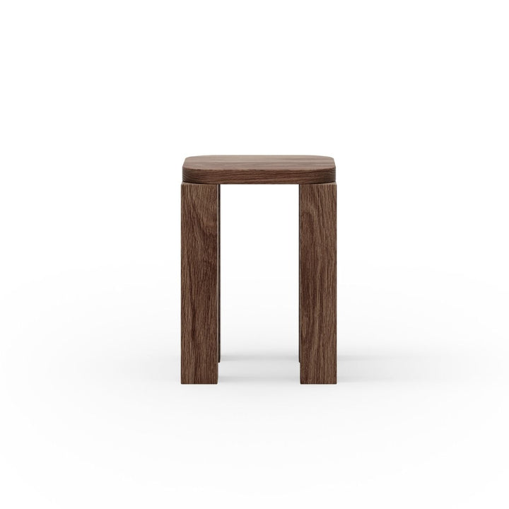 New Works Atlas Stool, Smoked Oak