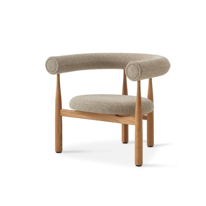 New Works Bukowski Loungestol, Eiche / Moss