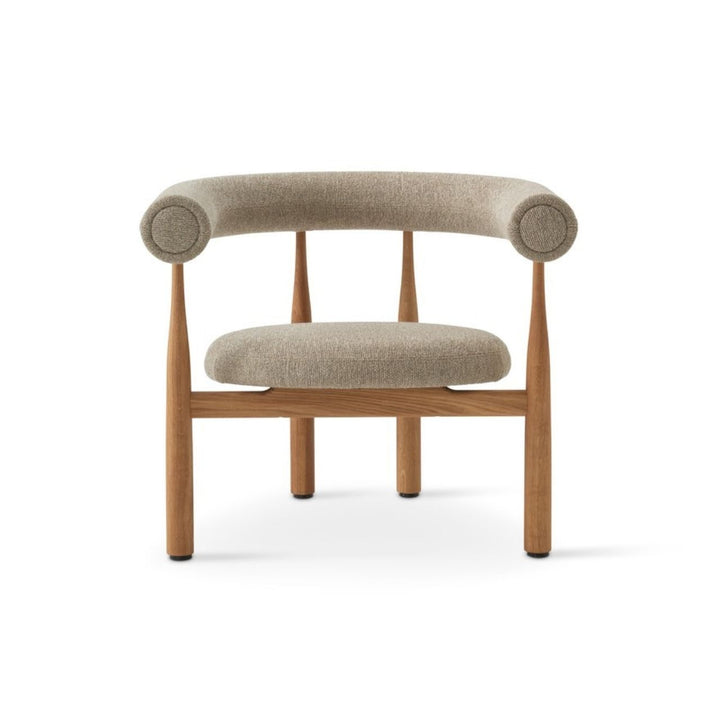 New Works Bukowski Loungestol, Eiche / Moss