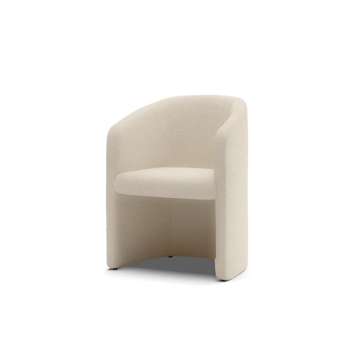 New Works Covent Club Chair Esszimmerstuhl, Taupe Recyclingwolle