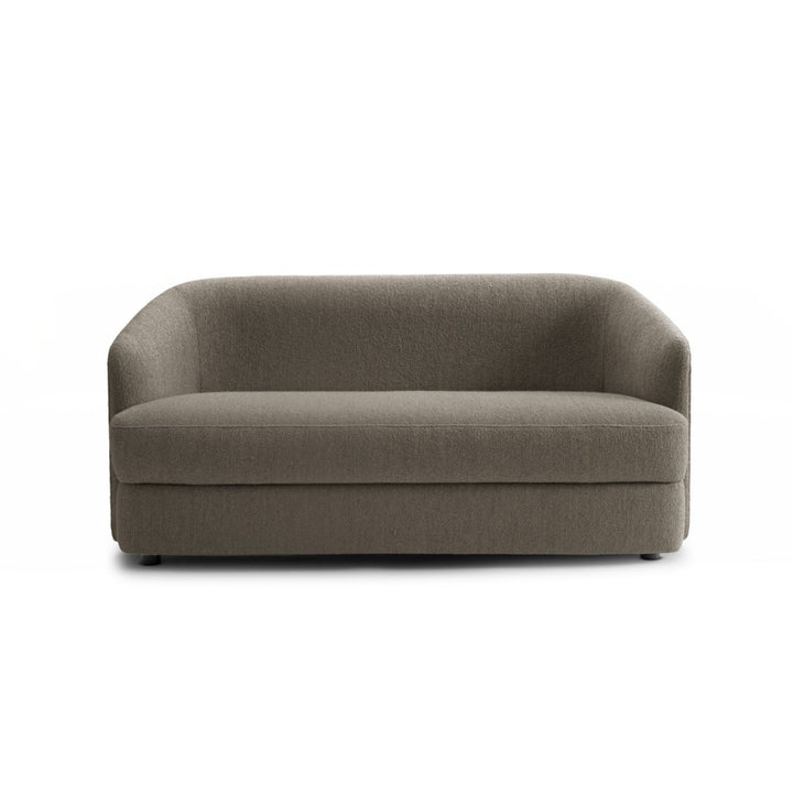 New Works Covent Deep 2 Seater Sofa, Dark Taupe Bouclé