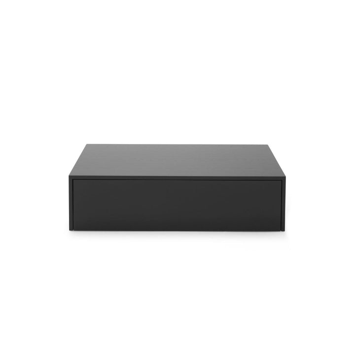 New Works Mass Coffee Table High w. drawer, Black Oak