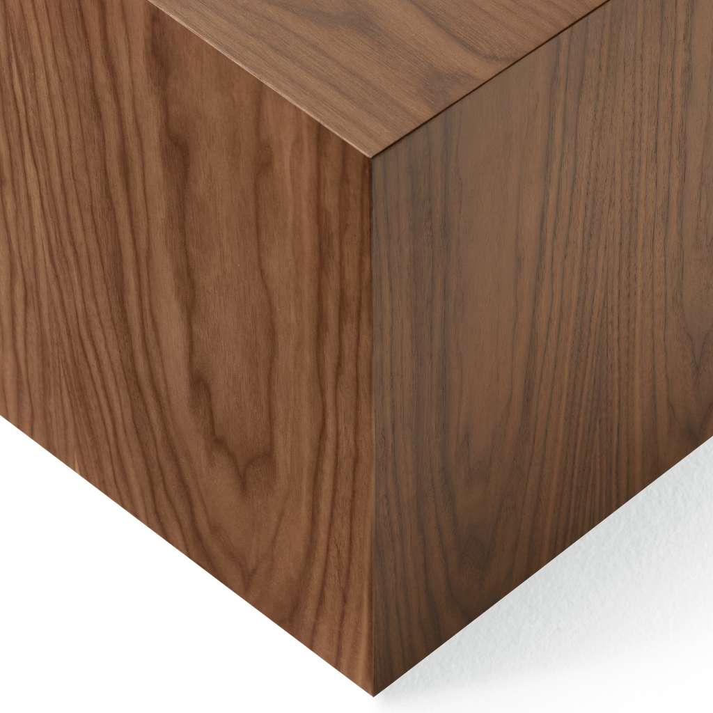 New Works Mass Side table, Walnut