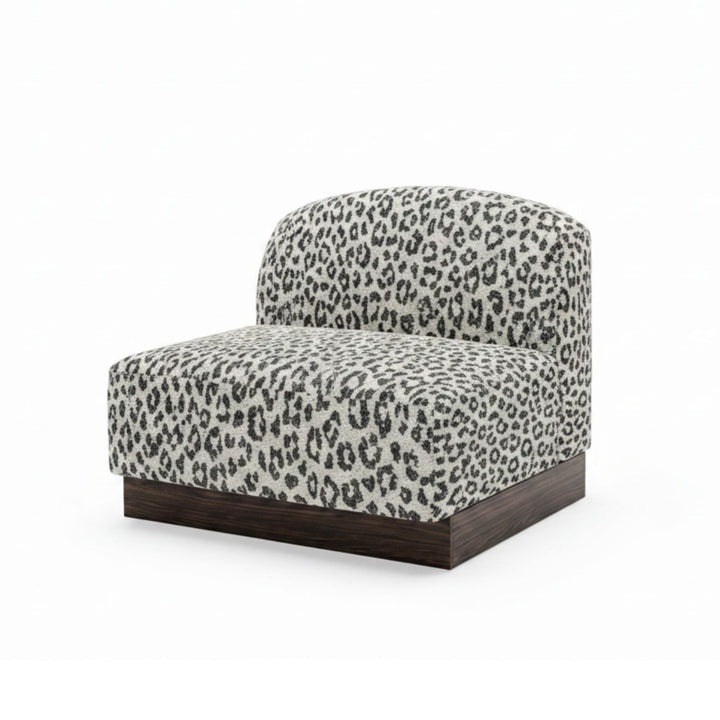 New Works Shore Center Sofa Module Plinth, Smoked Oak / Tablu 142