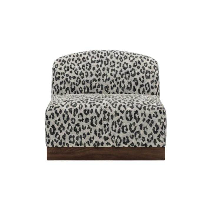 New Works Shore Center Sofa Module Plinth, Smoked Oak / Tablu 142