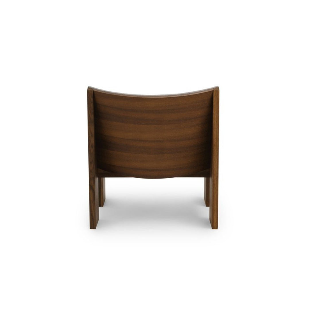 New Works Tenon Lounge chair, Smoked Oak / Nroiiodf