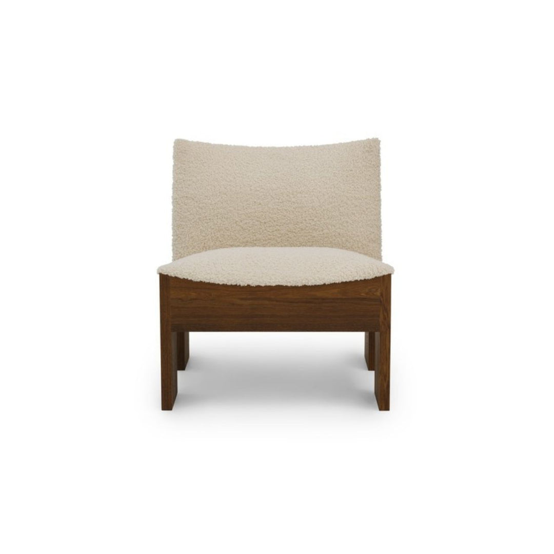 New Works Tenon Loungestol, Räuchereiche / Spacedust