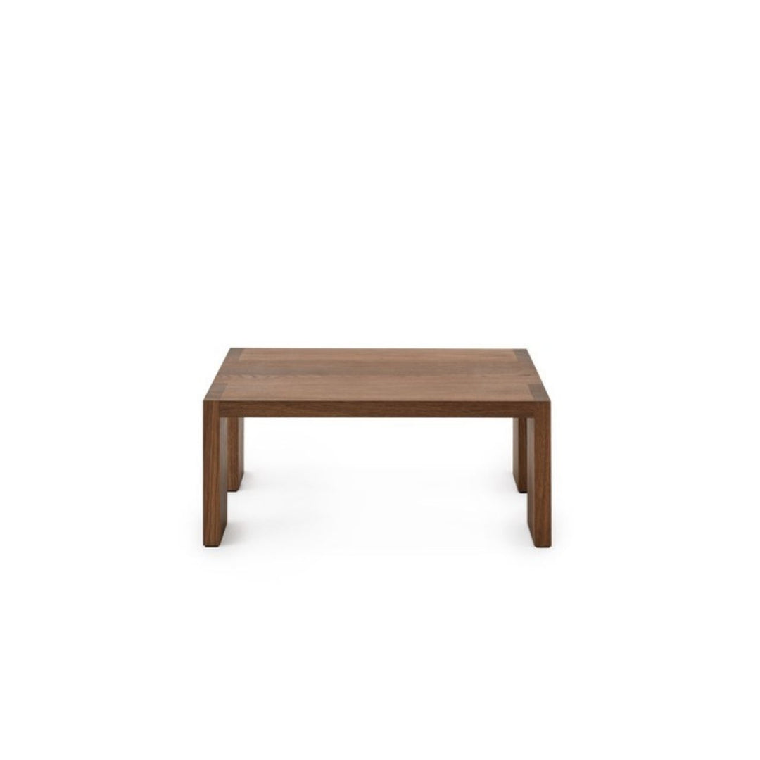New Works Tenon Side Table Large, Smoked Oak