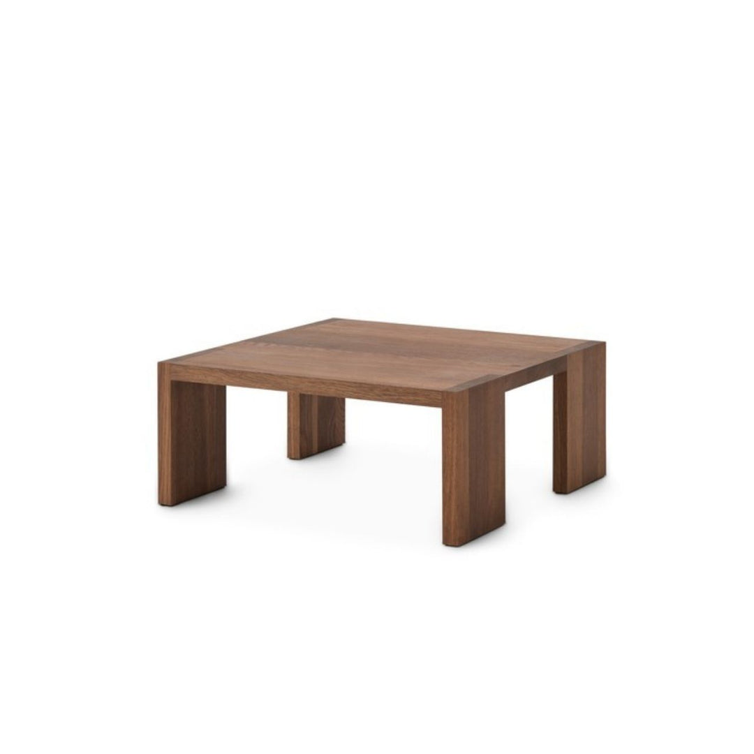 New Works Tenon Side Table Large, Smoked Oak